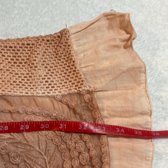 Indigo Thread Co. Elegant Pink Lace Tunic Dress - Picture 8 of 10